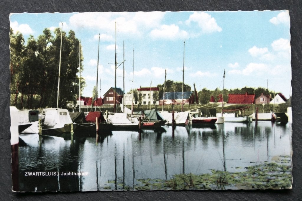 Zwartsluis, Jachthaven, 1966, Verzenden, 1960 tot 1980, Gelopen, Overijssel