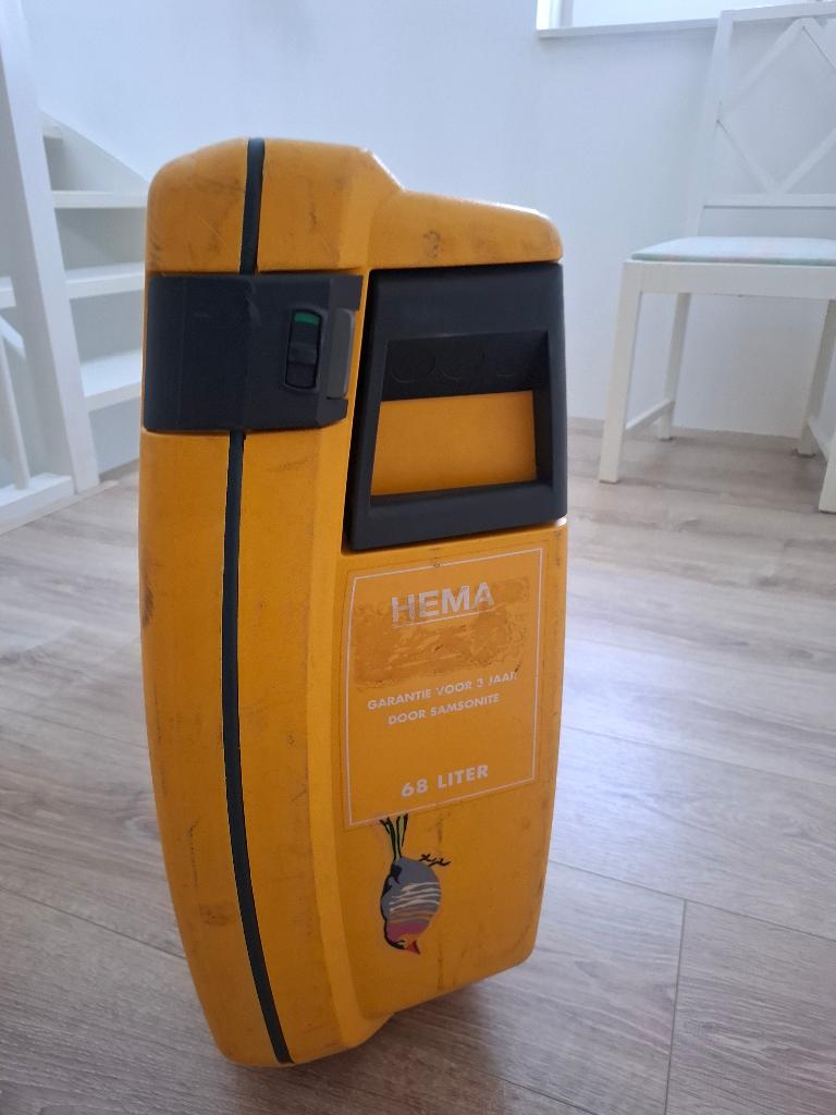 Koffer  (stevig 20x53x63 cm), Sieraden, Tassen en Uiterlijk, Koffers, Ophalen of Verzenden, Hard kunststof, 70 cm of meer