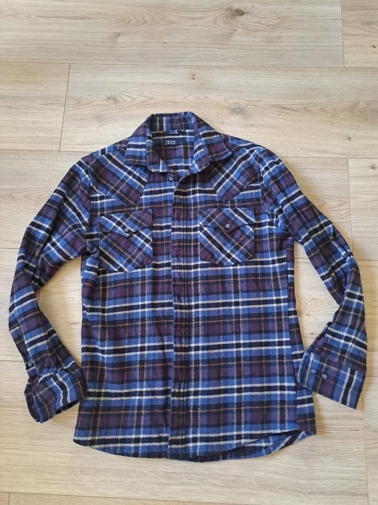Jasje - overhemd Butcher of blue, Overige kleuren, Nieuw, Ophalen of Verzenden, Maat 36 (S)