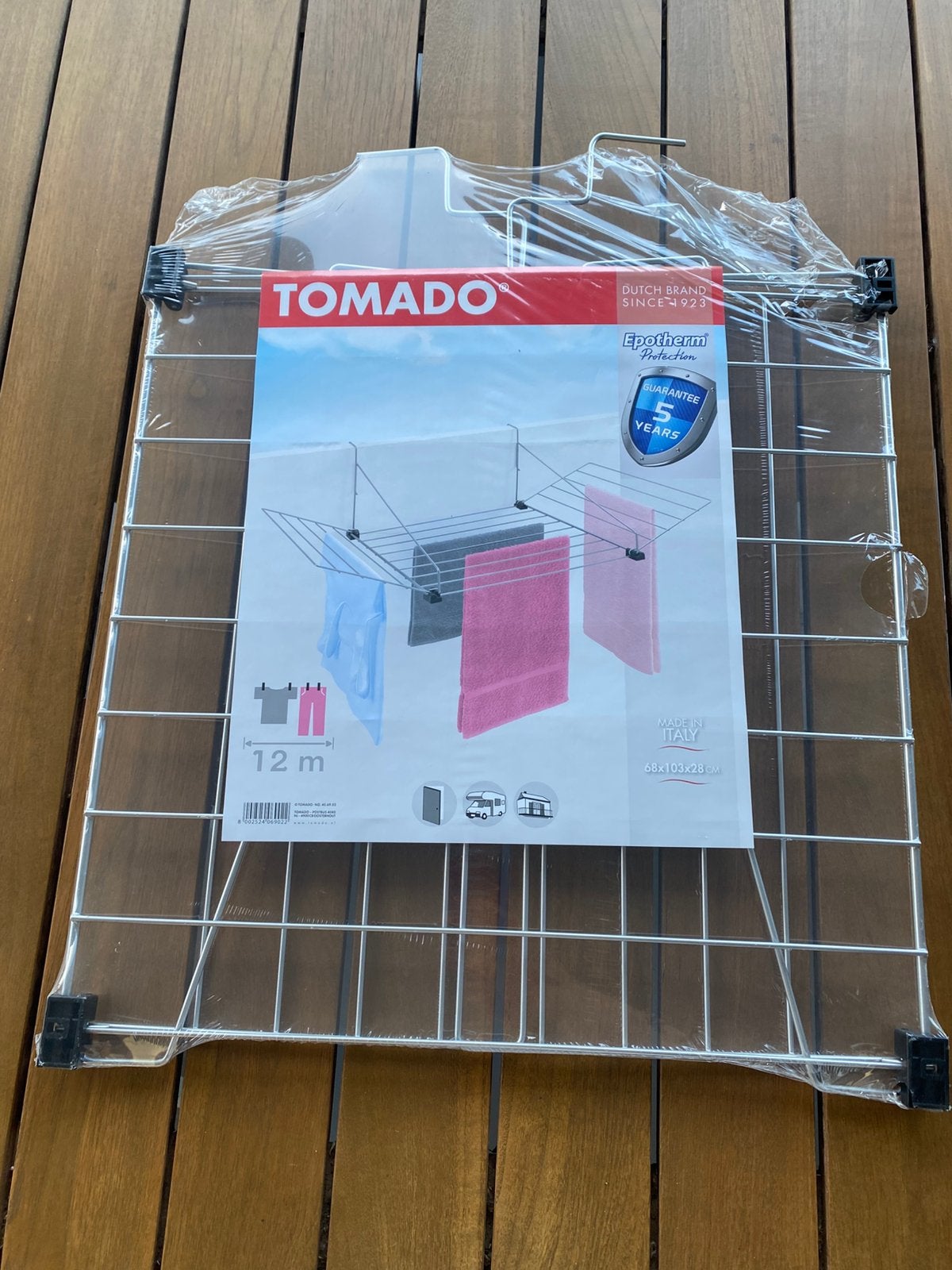 Tomado droogrek NIEUW, Ophalen, Nieuw, Wasrek