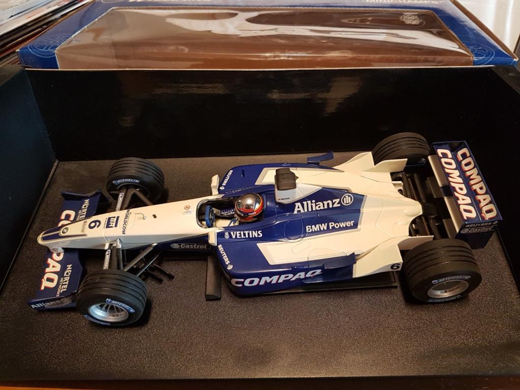 F1 Williams BMW fw23 Juan pablo Montoya 2001, Ophalen of Verzenden, Zo goed als nieuw, MiniChamps