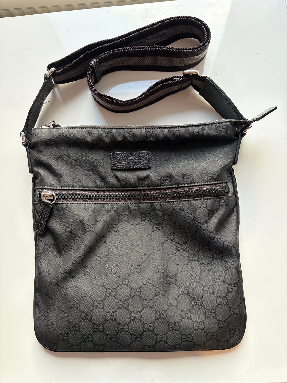 Orginele Gucci tas, Sieraden, Tassen en Uiterlijk, Tassen | Schoudertassen, Ophalen, Zo goed als nieuw, Zwart