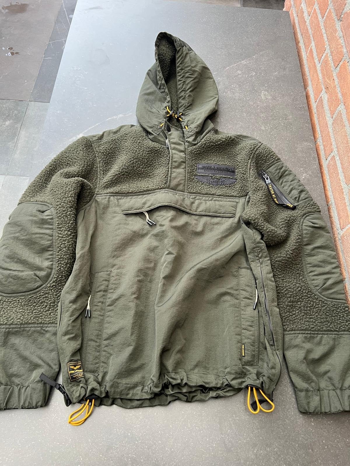 PME Legend Anorak Jas - Groen - Maat M, Kleding | Heren, Ophalen of Verzenden, Nieuw, Maat 48/50 (M), Groen