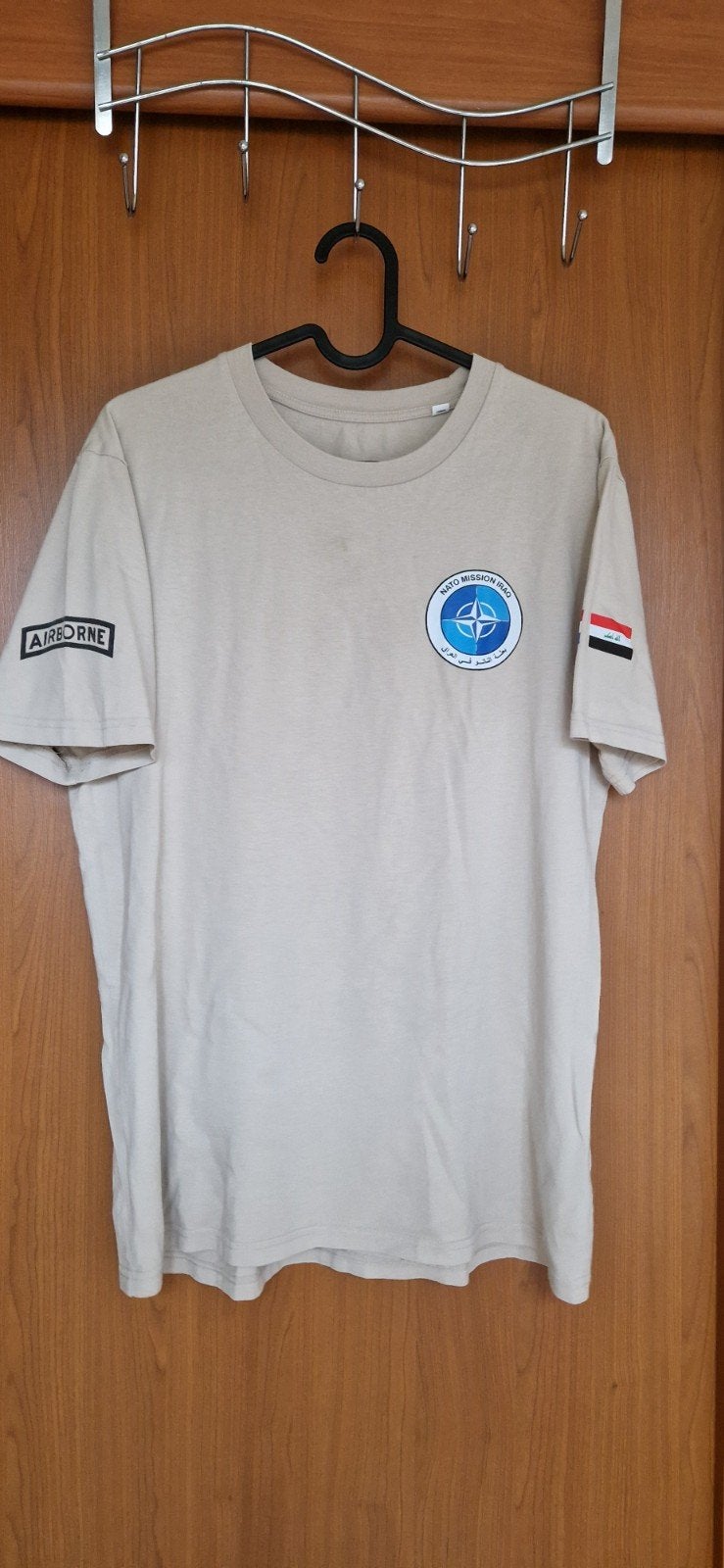 T-shirt luchtmobiele brigade Irak, Verzenden, Landmacht, Nederland, Kleding of Schoenen