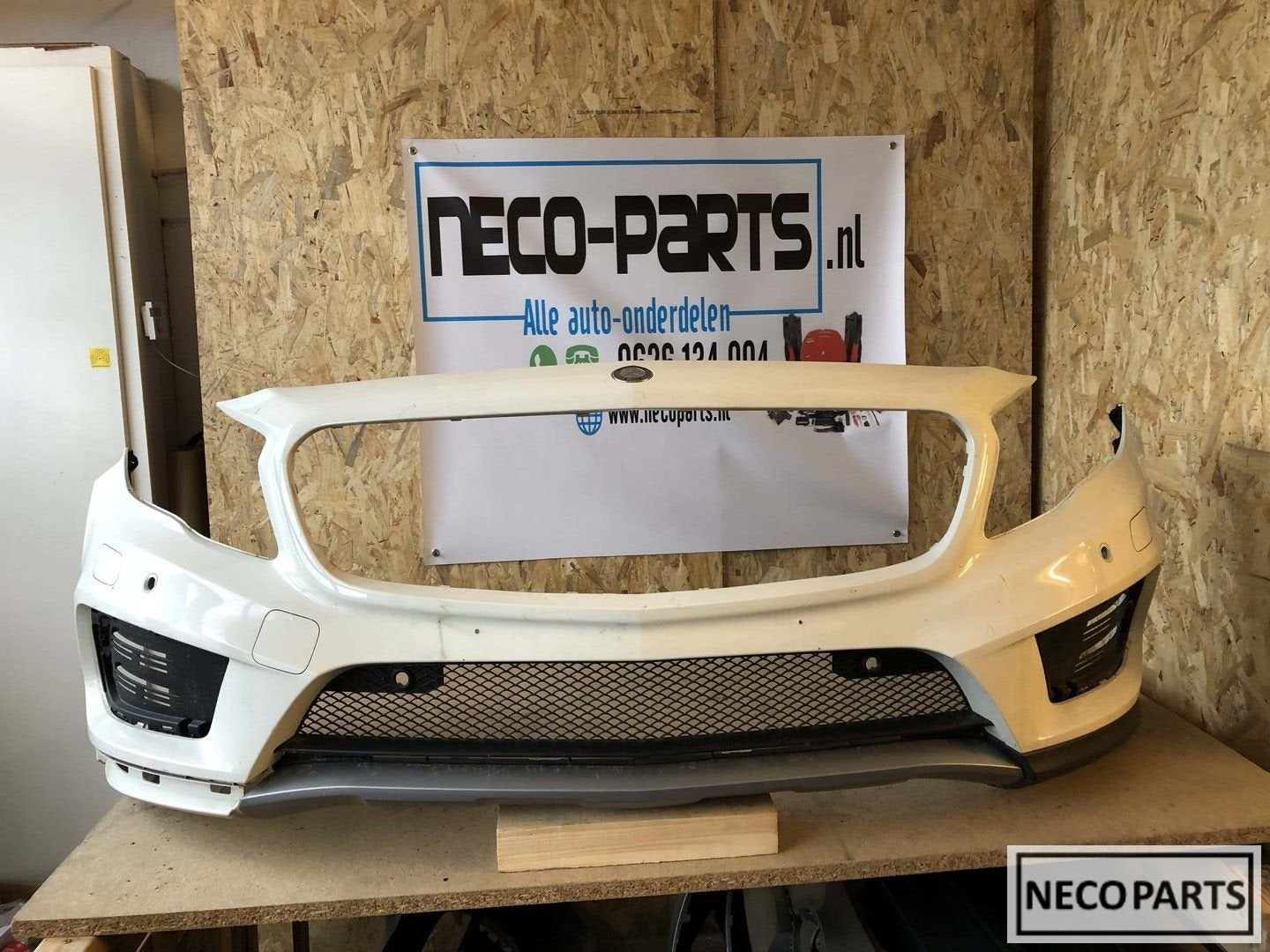 Gla w156 Amg bumper voorbumper 2013-2016 origineel, Ophalen, Gebruikt, -, Voor