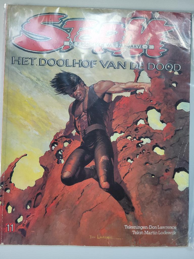 6 x STORM stripboeken ( 1 x gesigneerd Don Lawrence), Meerdere stripboeken, Ophalen of Verzenden, Gelezen, Don Lawrence