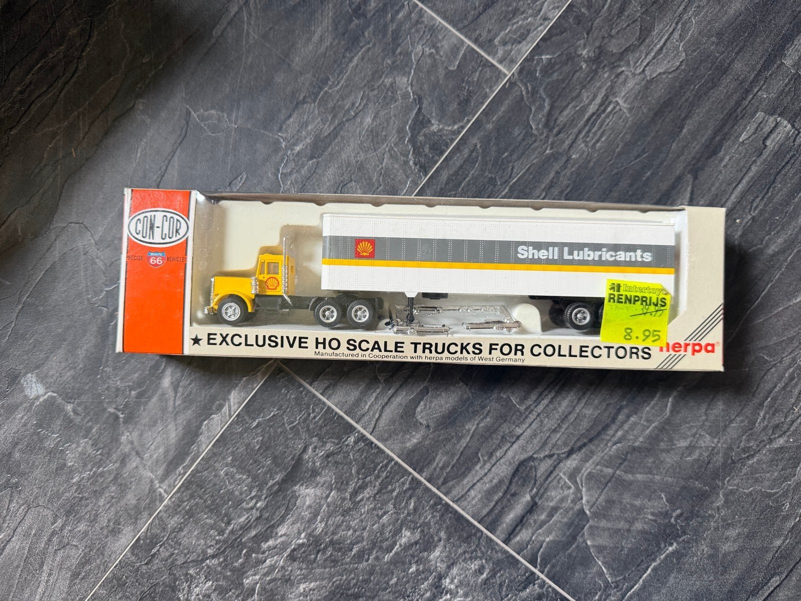 Herpa Con-Cor HO Schaal Shell Lubricants Vrachtwagen, Overige merken, 1:50 of kleiner, Nieuw, Ophalen of Verzenden