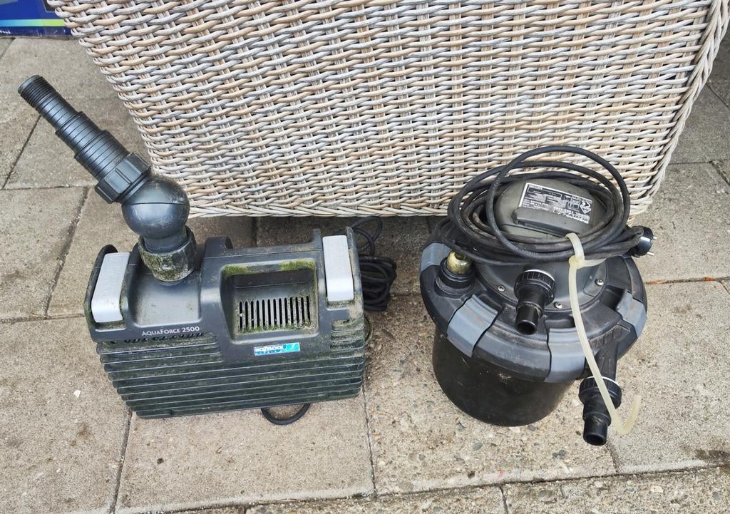 Vijver filter set, Ophalen, Gebruikt, Vijverfilter