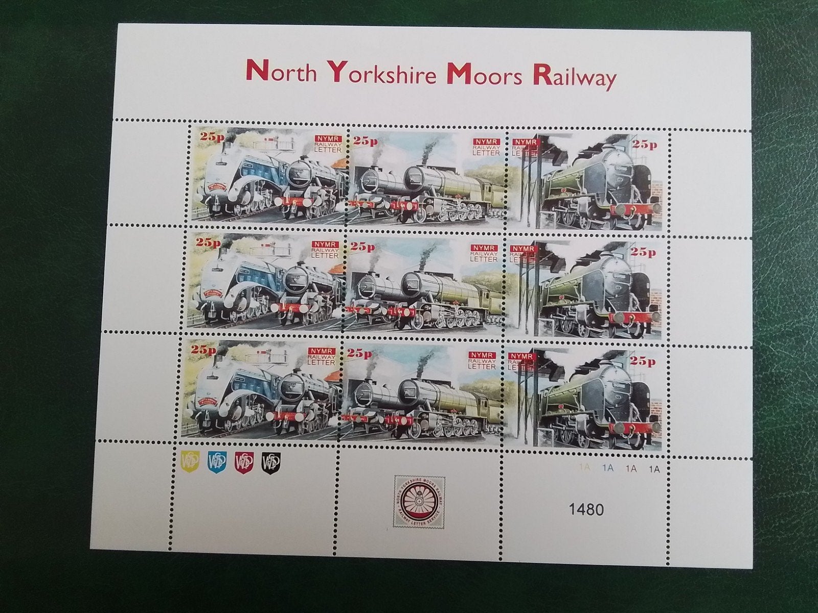 Engeland lokale spoorwegzegels NYMR postfris vel, Ophalen of Verzenden, Postfris