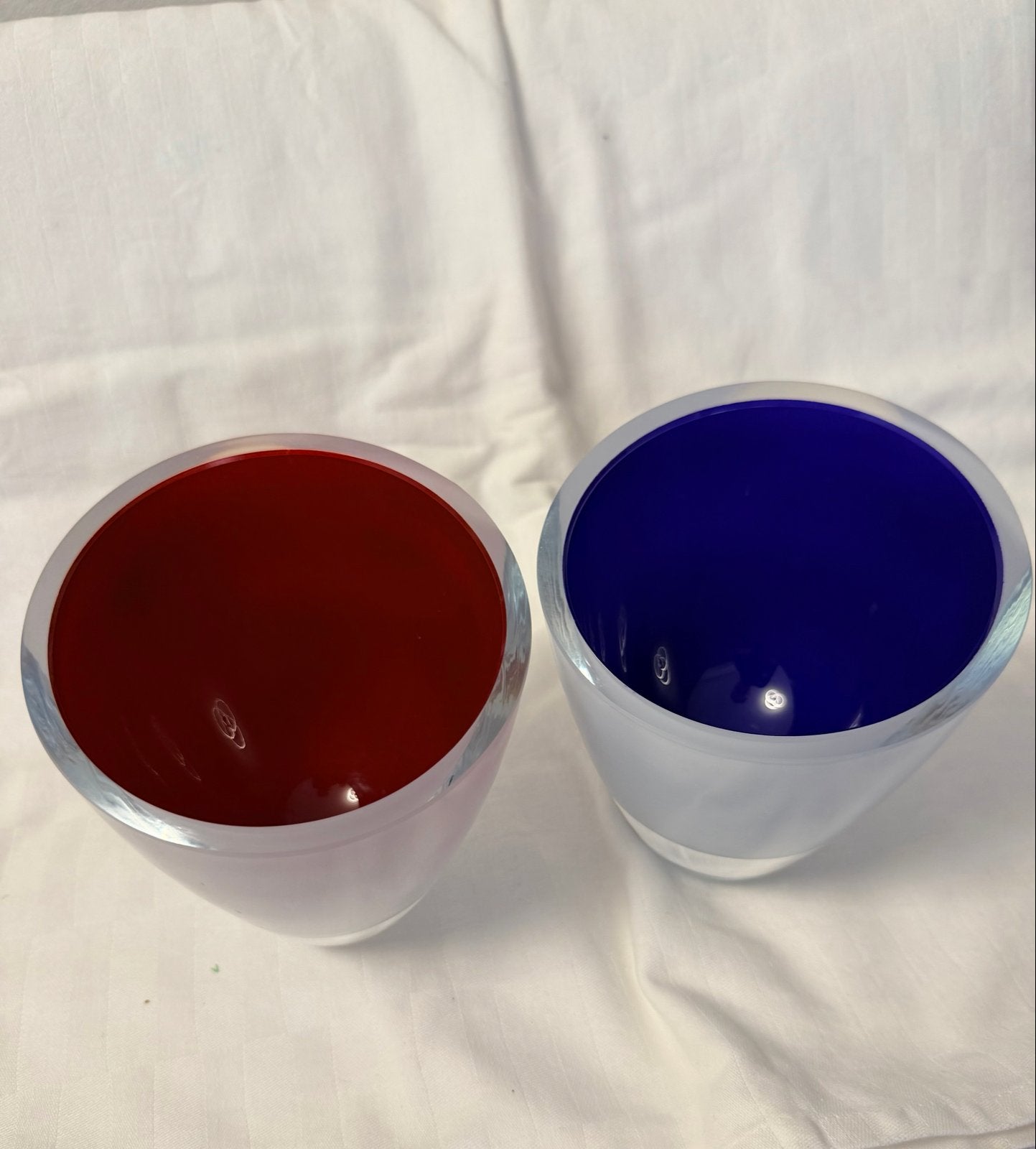 Schitterende glazen schalen, Venetiaans design, Ophalen