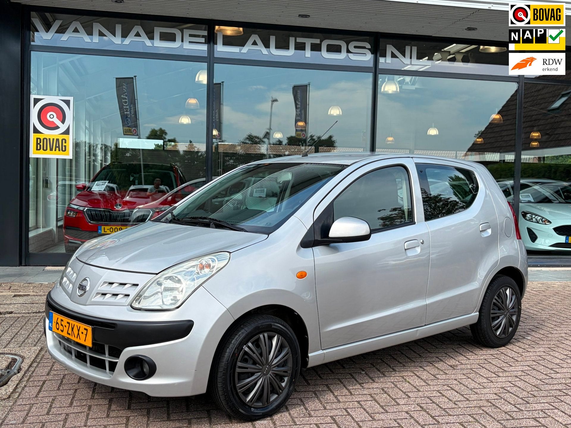 Nissan Pixo 1.0 Look Airco Elek.Pakket NL-Auto NAP Nieuwe AP, Auto's, Nissan, Voorwielaandrijving, Euro 5, Stof, Gebruikt