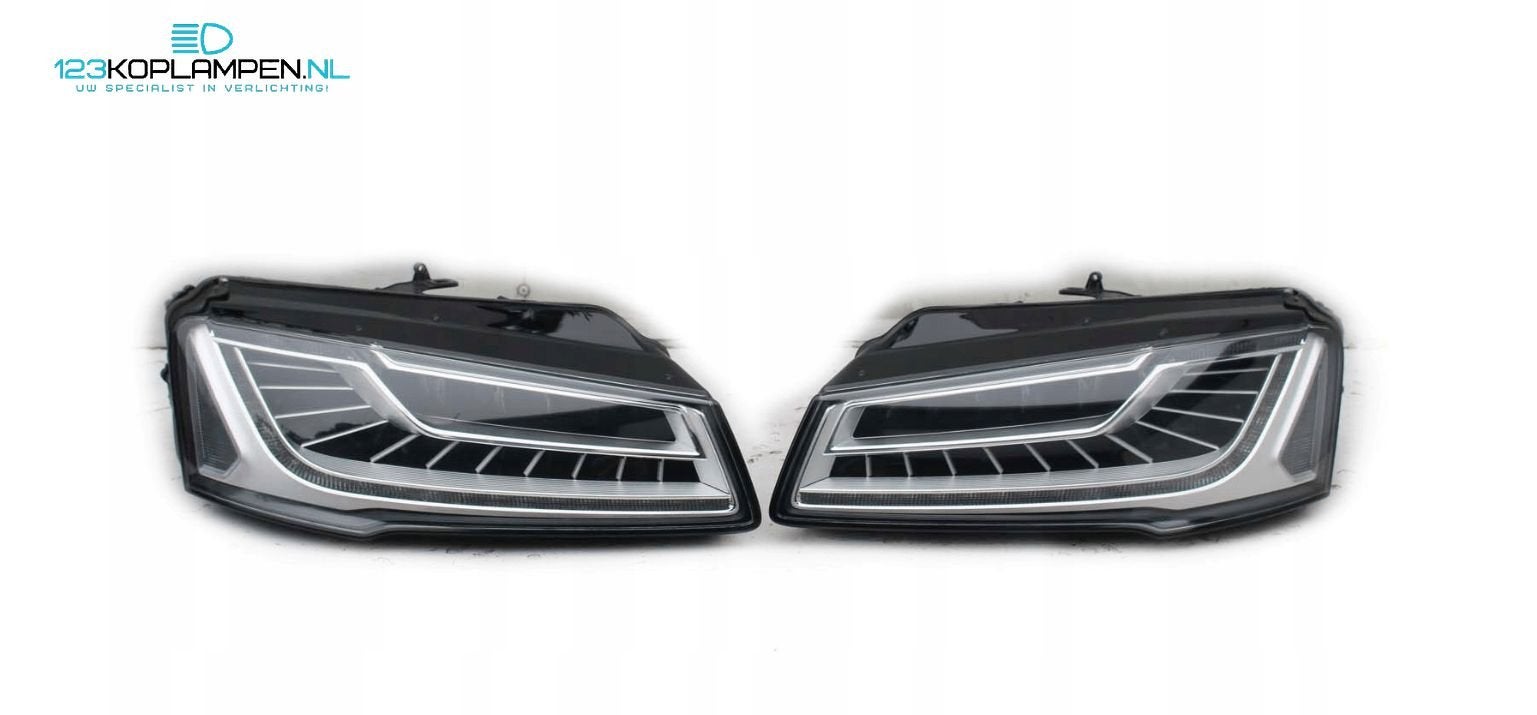 Audi A8 4H facelift Matrix Full LED koplamp koplampen, Ophalen, Gebruikt, -, -