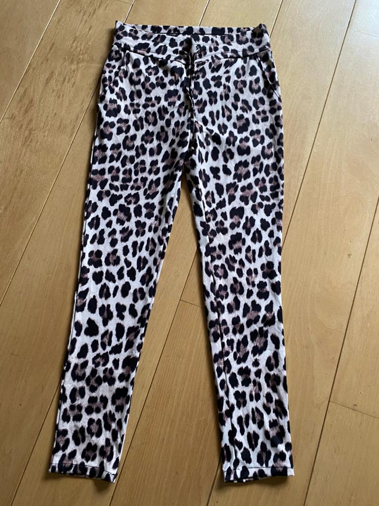 Travelstof broek met luipaardprint nieuw, Maat 38/40 (M), Overige kleuren, Nieuw, Ophalen of Verzenden