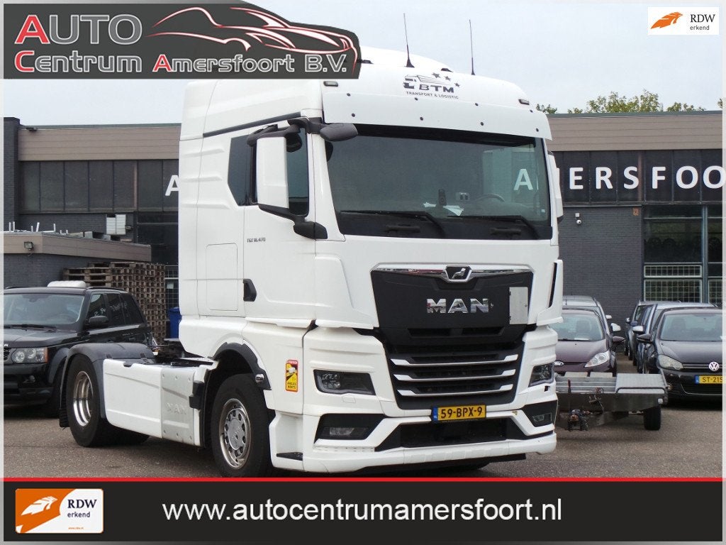 MAN TGX K9ACC, Automaat, Dealer onderhouden, Euro 6, Wit