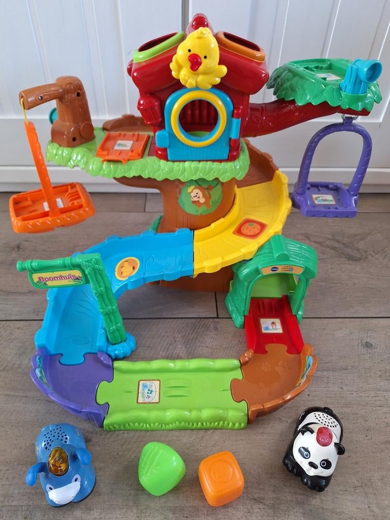 VTech Zoef Zoef Dieren Boomhuis Speelset met Dieren, Kinderen en Baby's, Speelgoed | Overig, Jongen of Meisje, Ophalen