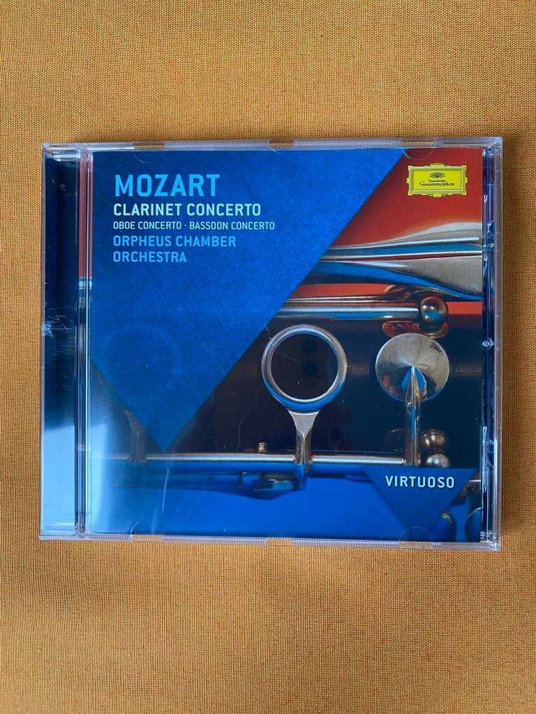 Mozart: Klarinet-, Hobo- en Fagotconcert - Orpheus Kamerorke, Cd's en Dvd's, Cd's | Klassiek, Ophalen of Verzenden, Classicisme