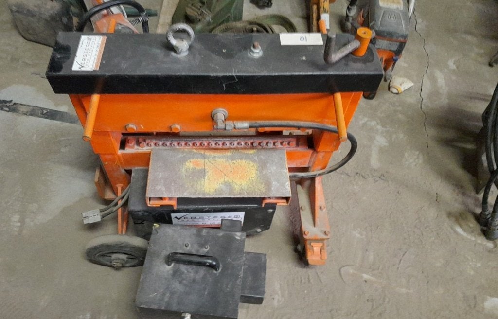 Almi hydraulische stenenknipper, Ophalen, Gebruikt