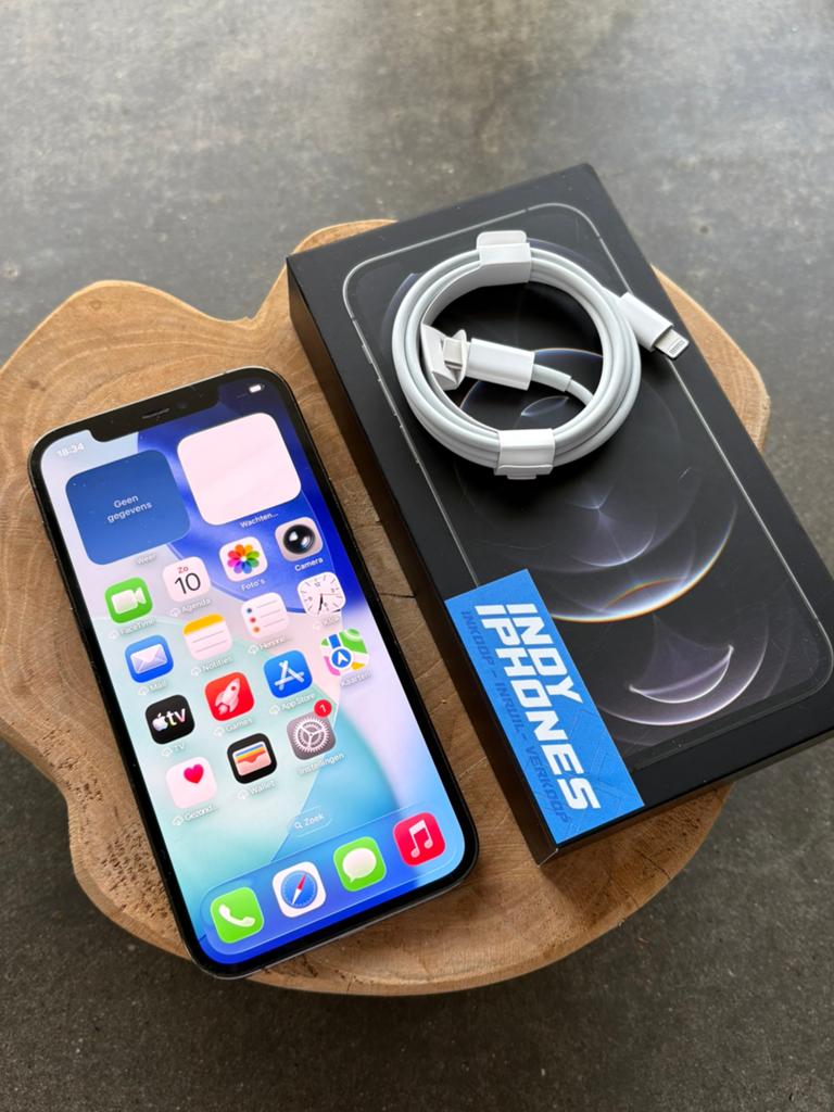 iPhone 12 pro - 256GB Grijs - apple, Telecommunicatie, Mobiele telefoons | Apple iPhone, 256 GB, Zo goed als nieuw, Grijs, IPhone 12 Pro