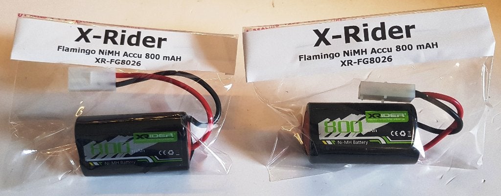 X-Rider Flamingo NiMH Batterij 7.2V 800mAh (#XR-FG8026), Verzenden, Nieuw
