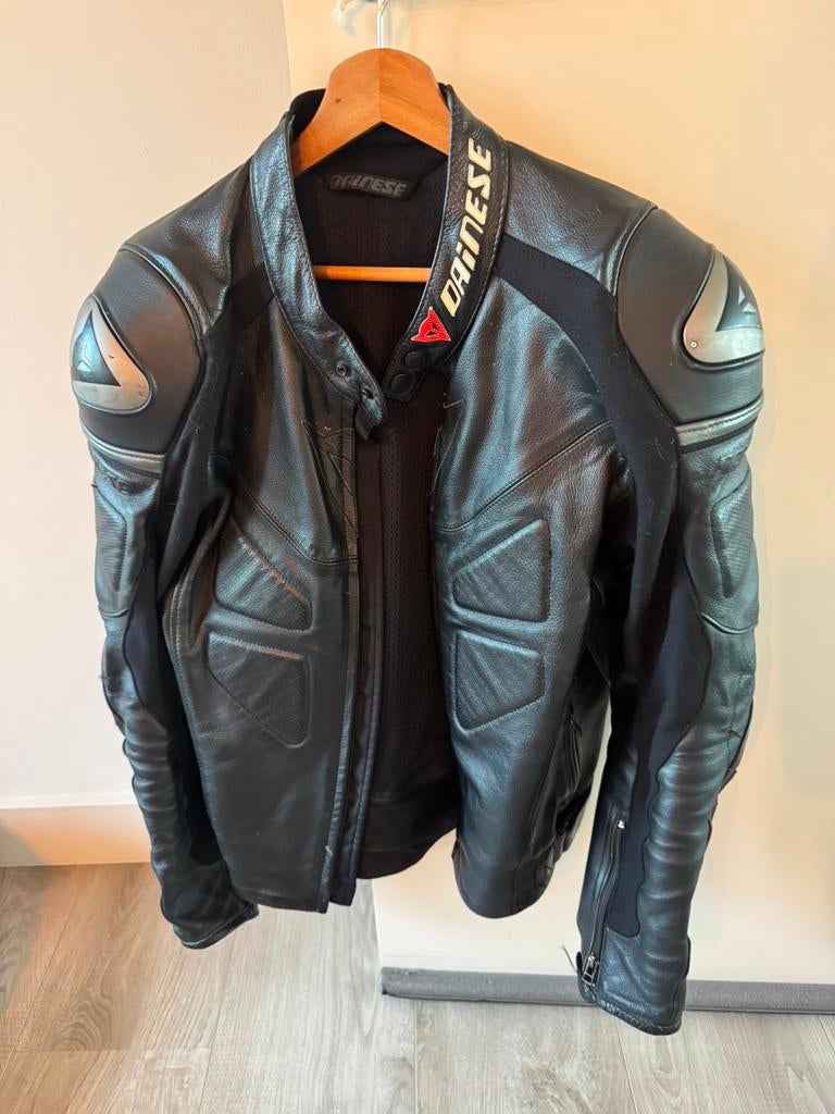 Dainese Lederen race motor jas voor heren - maat 50, Motoren, Kleding | Motorkleding, Ophalen of Verzenden, Tweedehands, Heren