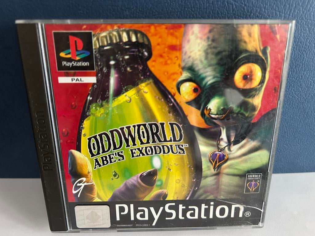 Oddworld Abe’s Exoddus / Playstation 1 / PS1, Spelcomputers en Games, Games | Sony PlayStation 1, Avontuur en Actie, 1 speler