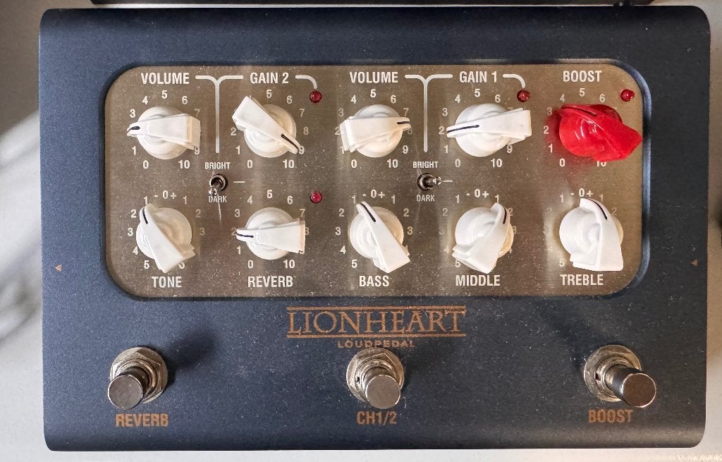Laney LOUDPEDAL 'LIONHEART' (Tom Quayle), Muziek en Instrumenten, Ophalen of Verzenden, Zo goed als nieuw, Gitaar, 50 tot 100 watt