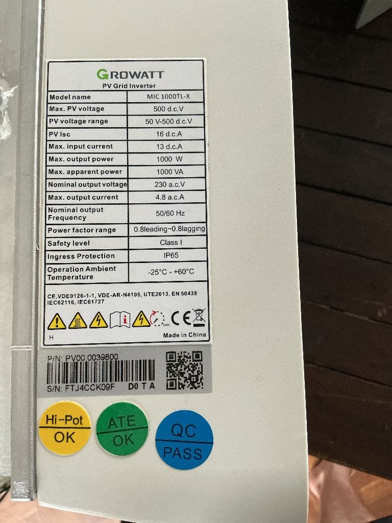 Omvormer 50-500Vdc / 230Vac, Ophalen