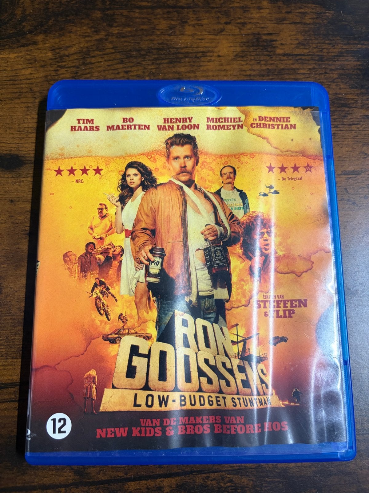 Ron Goossens, Low-Budget Stuntman - Blu-ray, Film, Zo goed als nieuw, Blu-ray, Humor en Cabaret