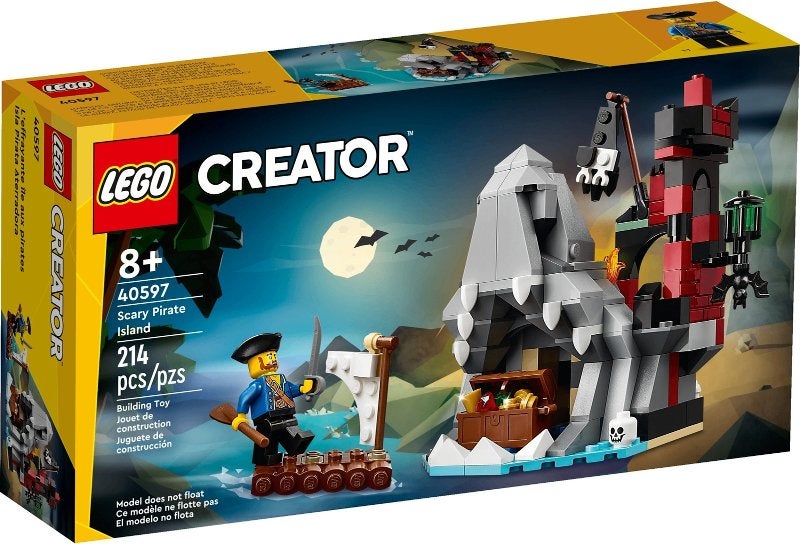 LEGO | Piraten | Griezelig pirateneiland | 40597, Lego, Lego, Nieuw, https://legohouse.com/en-gb/info/contact-us/