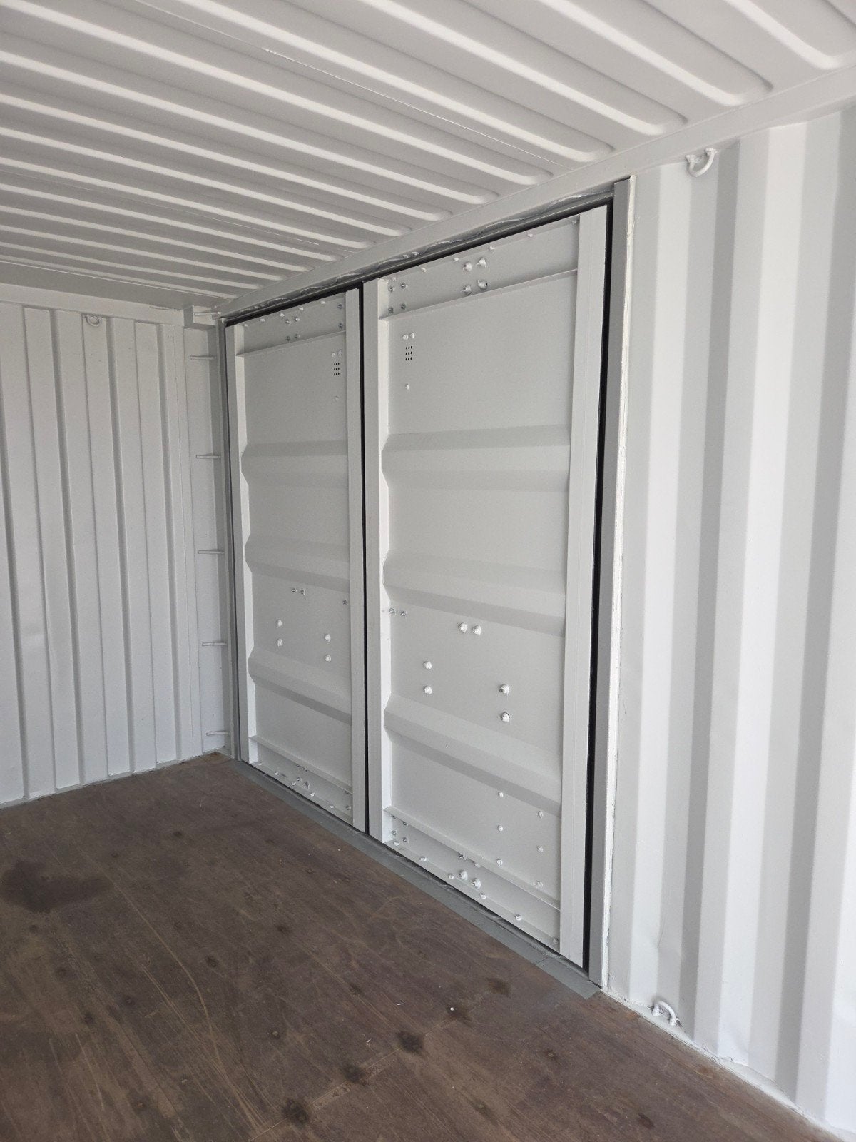 20 ft zeecontainer met extra zijdeuren, Ophalen of Verzenden