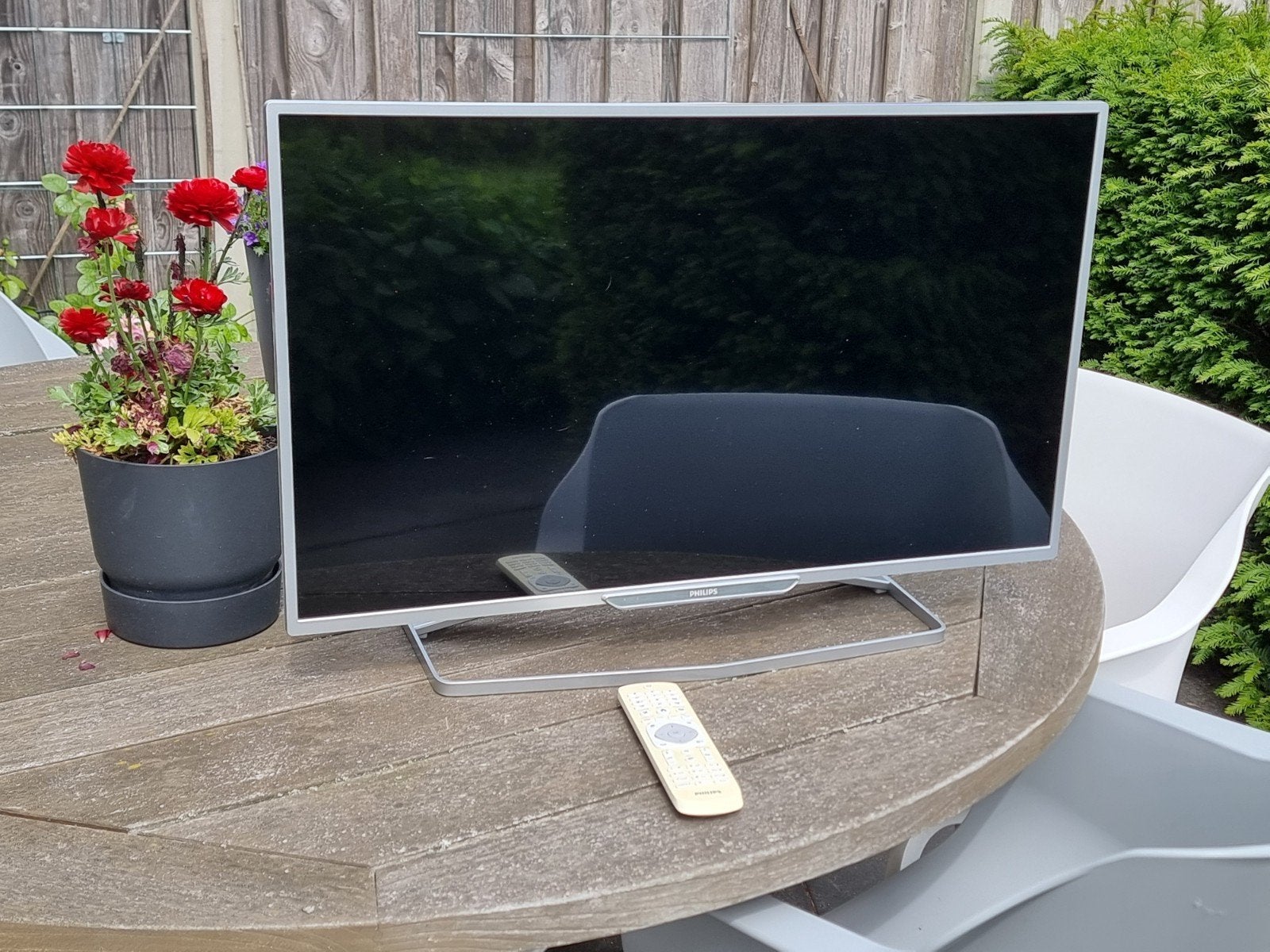 Philips 32 inch smart TV met Ambilight - Model 32PFK6500/12, Audio, Tv en Foto, Televisies, Ophalen, Philips, LED, 50 Hz