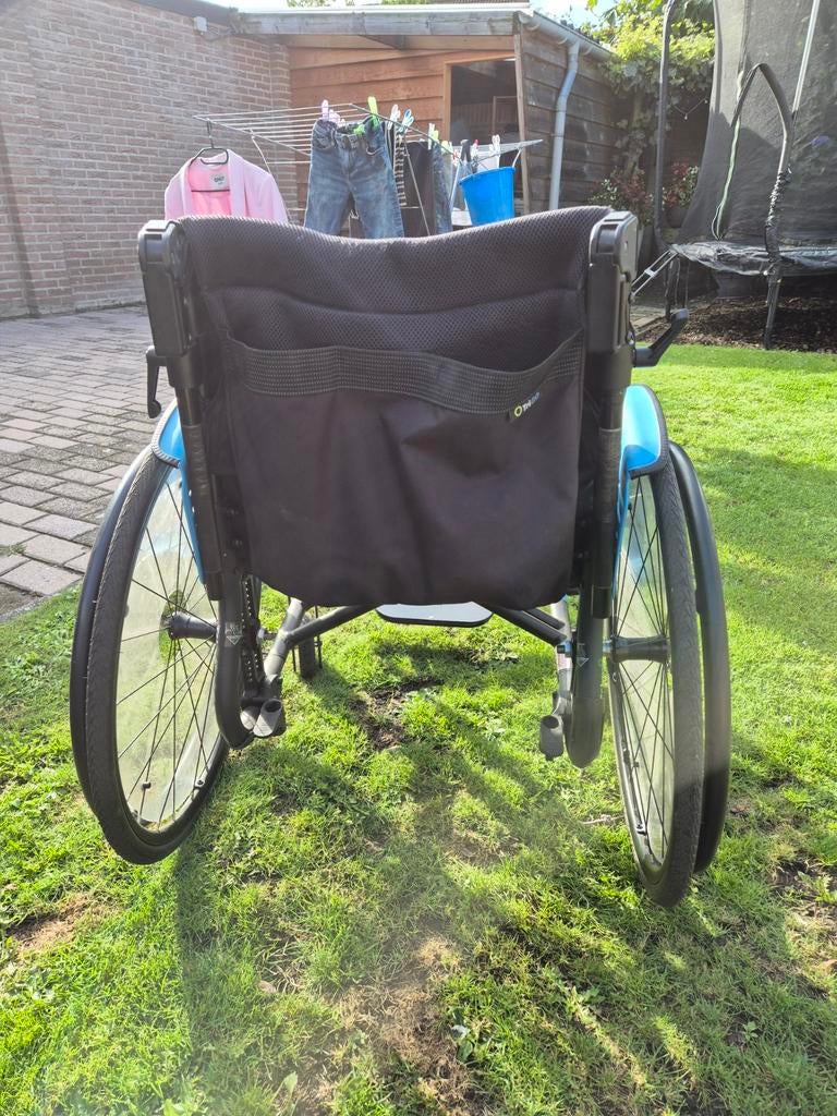 Lichtgewicht vouwframe rolstoel – Vermeiren Trigo T, Diversen, Ophalen, Zo goed als nieuw, Duwrolstoel