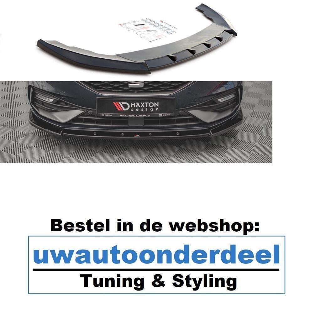 Maxton Design Seat Leon FR MK4 Spoiler Splitter Lip, Verzenden, Nieuw