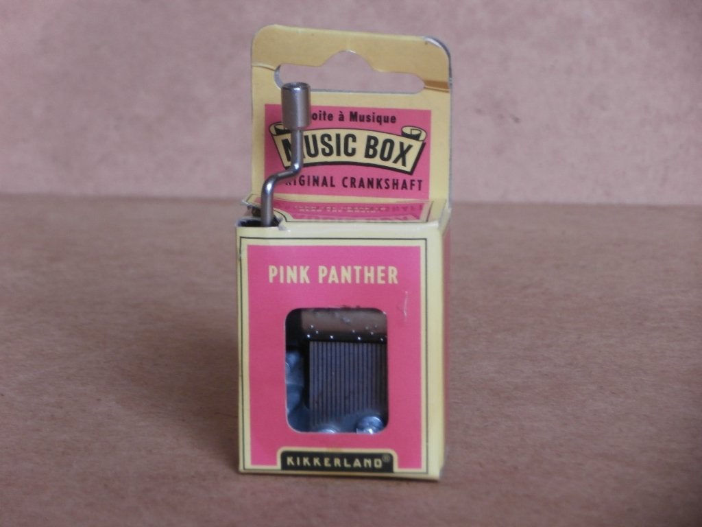Speeldoosje Pink Panther Kikkerland muziek doosje muziekdoos, Ophalen of Verzenden, Zo goed als nieuw, 2 klavieren, Orgel