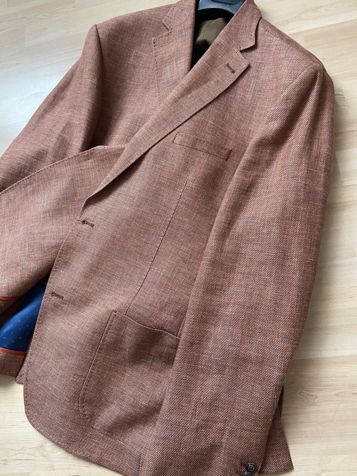 Roy Robson 1922 Drago Wollen Linnen Jasje Maat XL 56 XL 50, Kleding | Heren, Kostuums en Colberts, Ophalen of Verzenden, Zo goed als nieuw