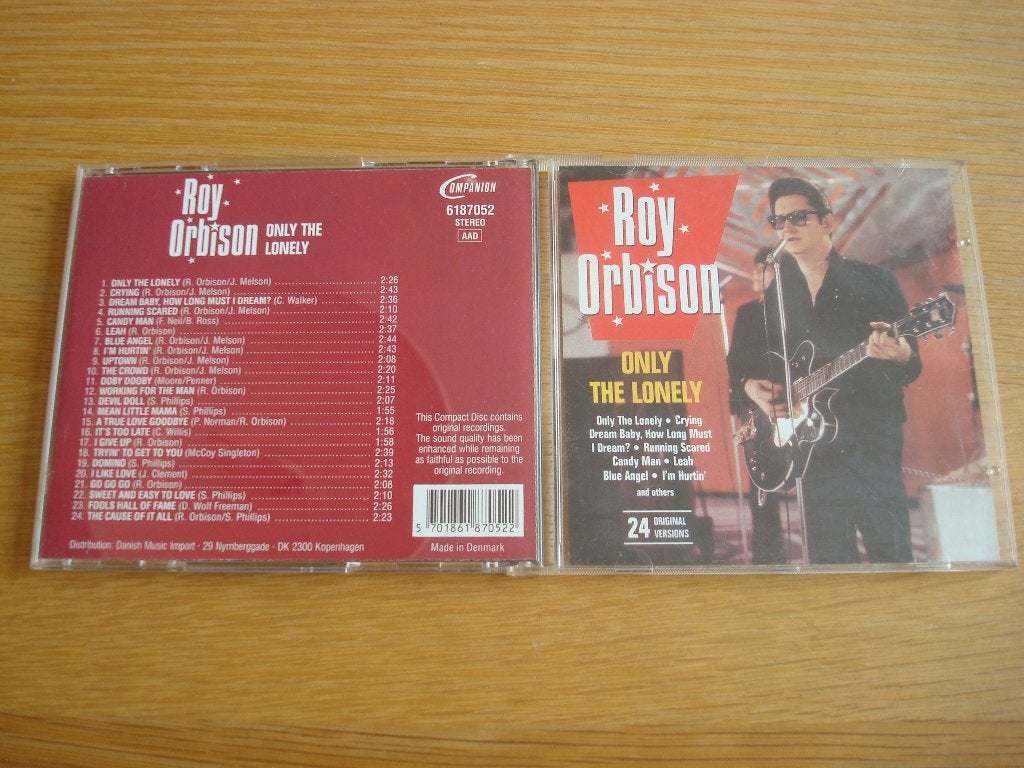 Cd Roy Orbison, Cd's en Dvd's, Ophalen of Verzenden, Zo goed als nieuw
