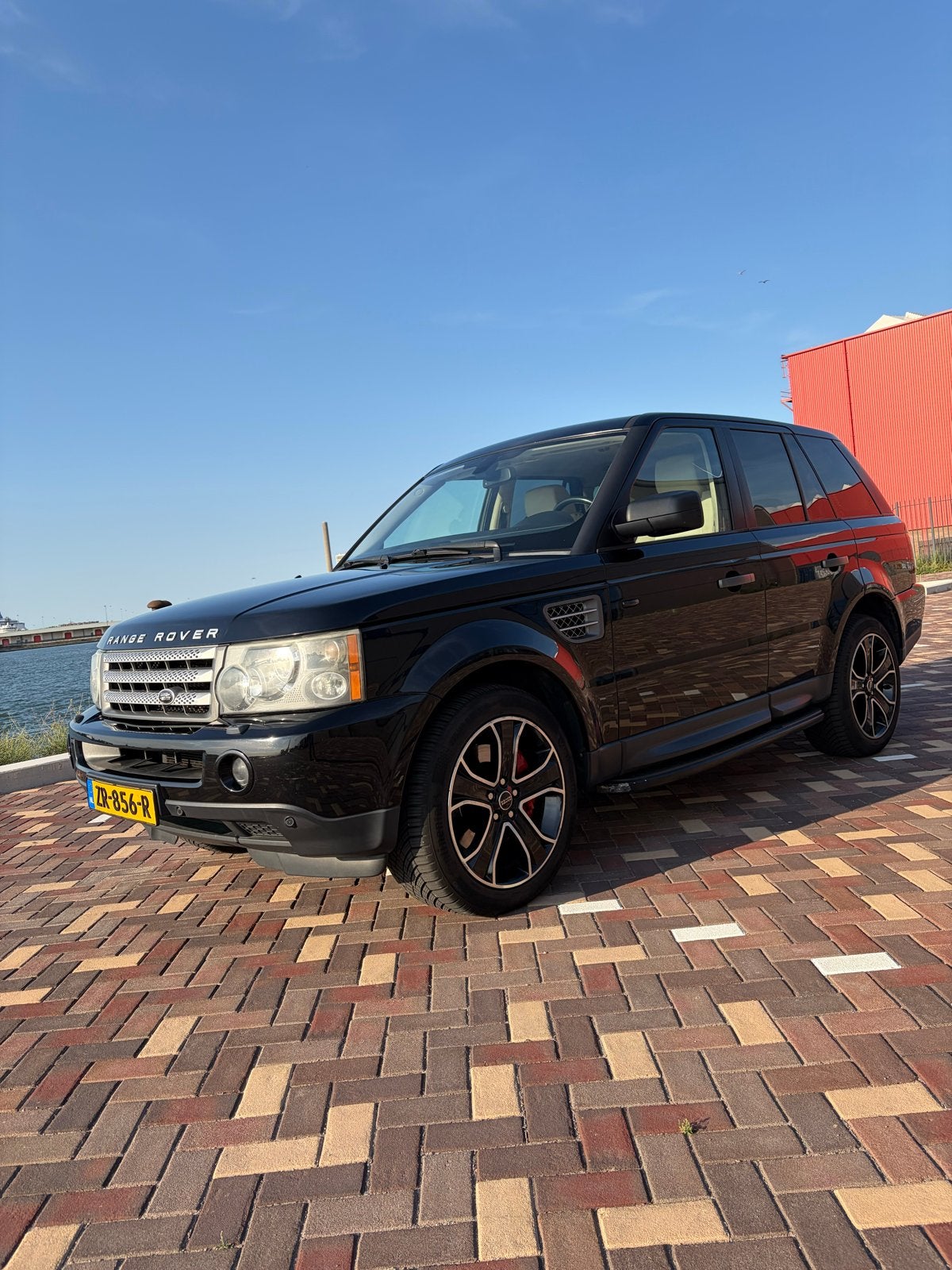 Land Rover Range Rover (sport) 4.2 V8 SC AUT 2007 Zwart, Automaat, 4197 cc, 8 cilinders, 390 pk