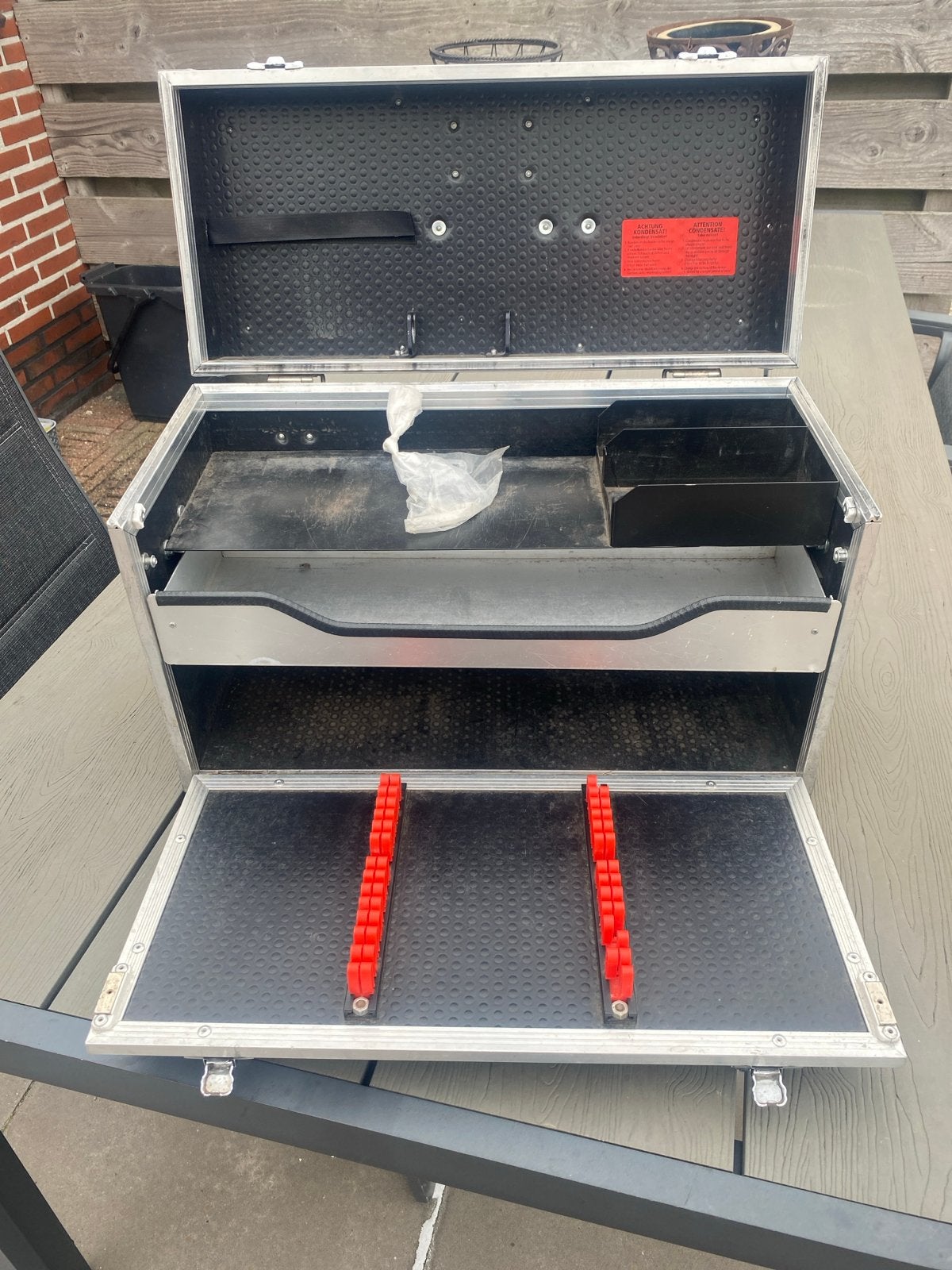 Robuuste aluminium MRU AIR koffer, Ophalen of Verzenden, Zo goed als nieuw