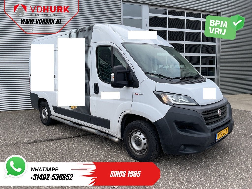 Fiat Ducato 2.3 MJ 120 pk L2H2 NL Auto/ Weinig km!/ Alarm II, Voorwielaandrijving, Gebruikt, Euro 6, 2500 kg