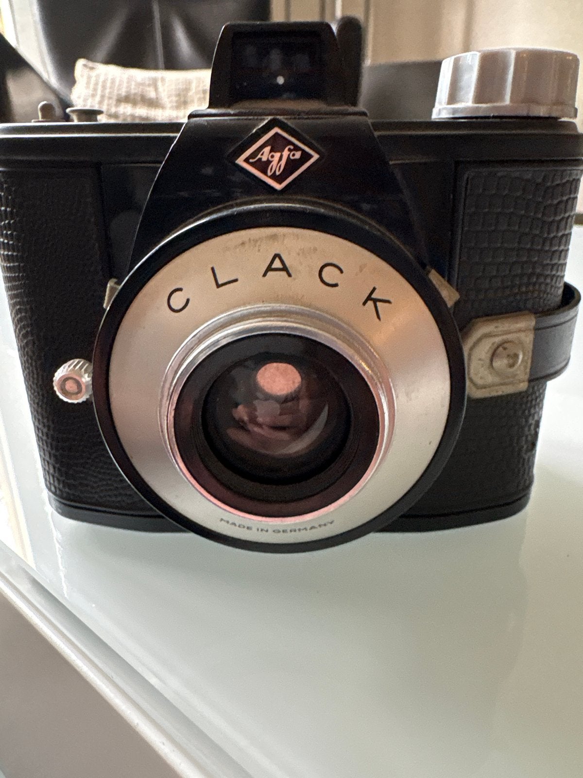 Vintage Agfa Clack camera, Ophalen of Verzenden, Niet werkend, Compact, Overige Merken