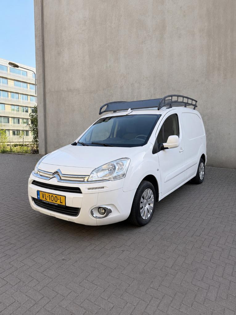 Citroën Berlingo Club 1.6 HDI 75PK, Auto's, Voorwielaandrijving, Euro 5, Stof, 74 pk