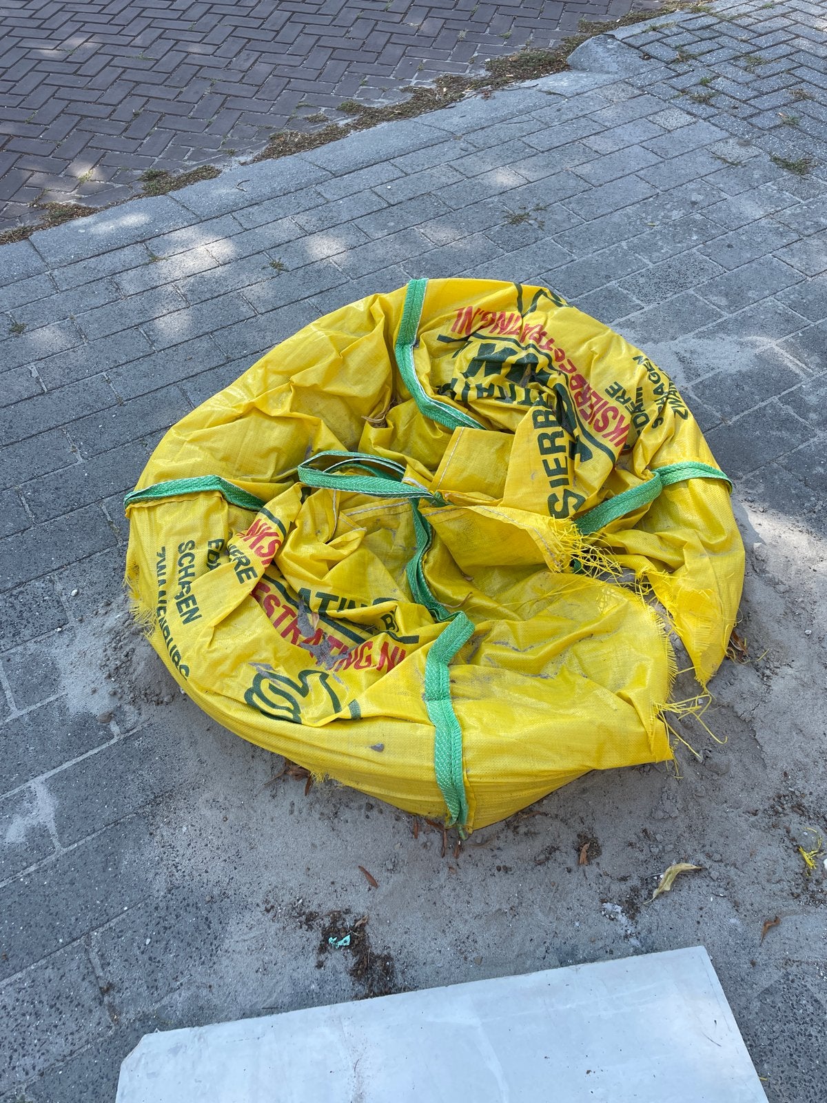Zand, Tuin en Terras, Ophalen