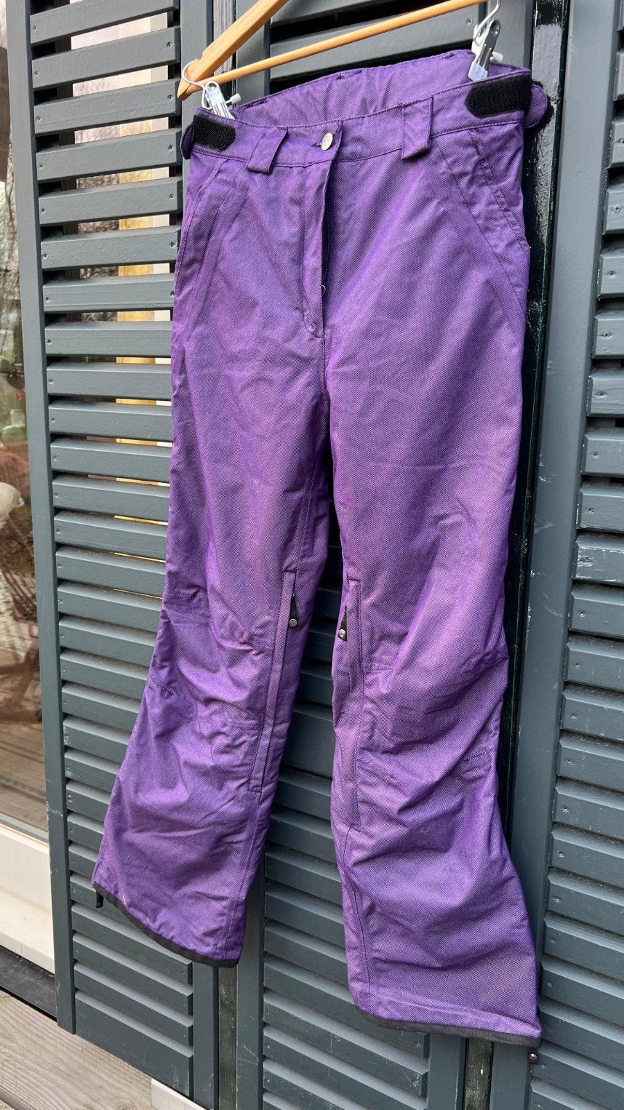 Paarse Thinsulate skibroek - Maat S dames, Broek, Thinsulate, Ophalen of Verzenden, Maat 36 (S)