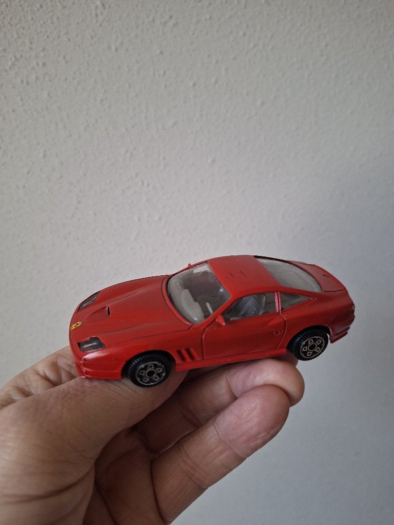 Ferrari 550 Maranello 1:43 Bburago 4164, Ophalen of Verzenden, Zo goed als nieuw, Auto