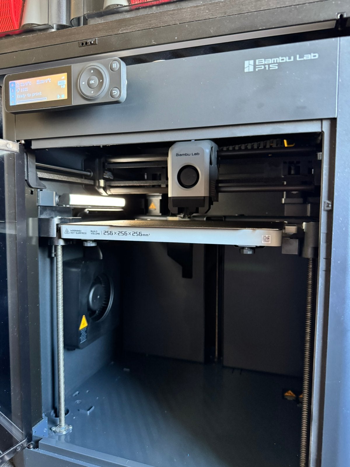 Bambu lab P1S 3D printer, Computers en Software, 3D Printers, Ophalen, Ingebouwde Wi-Fi, Zo goed als nieuw, Filament