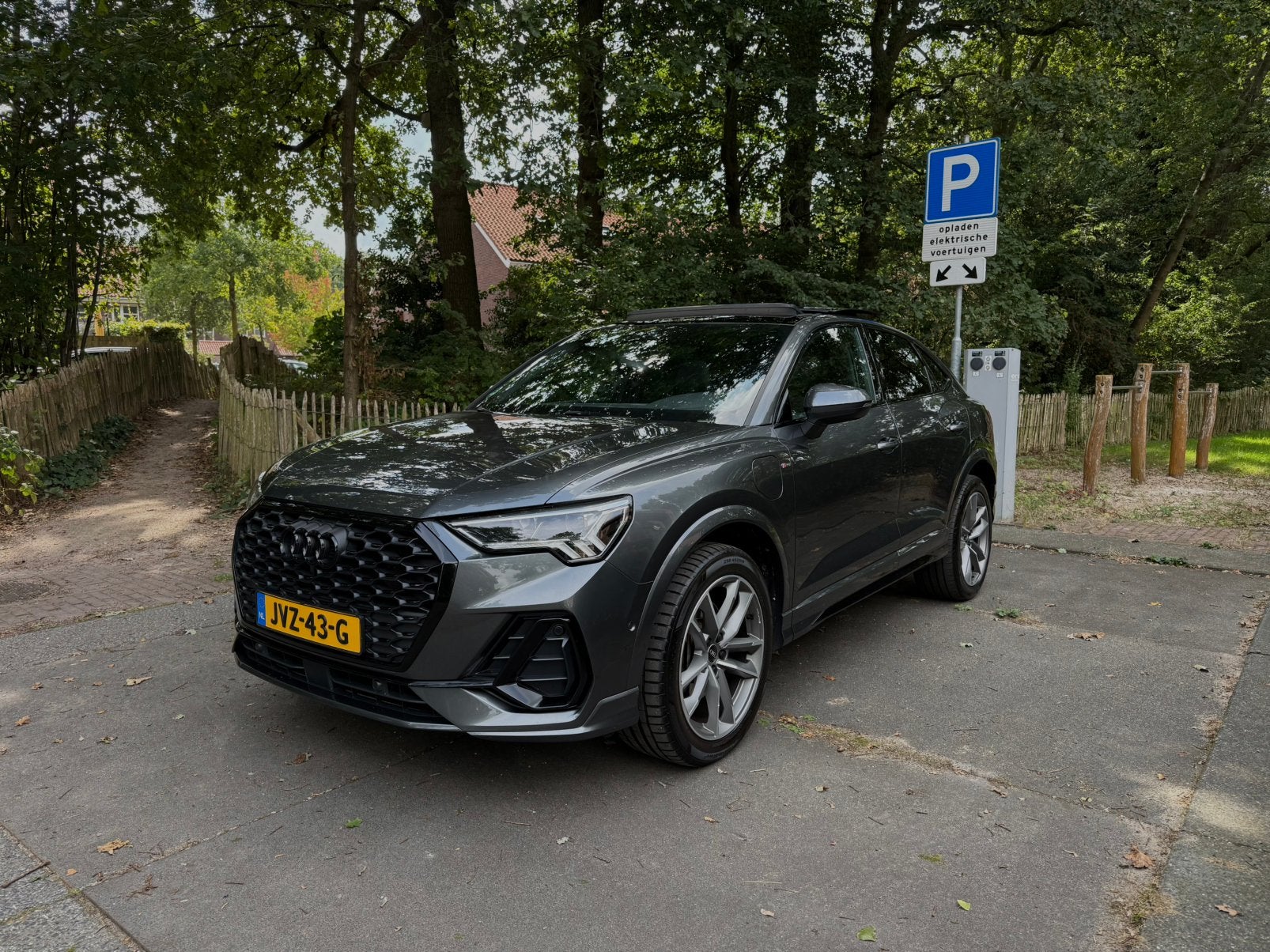 Audi Q3 45 Tfsi e 245pk Phev S Tronic 2021 Grijs S-line