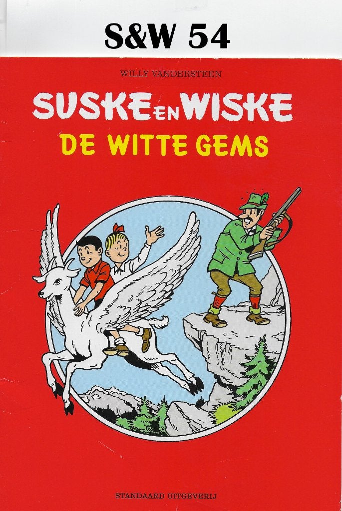 S&W 54 Suske en Wiske: De Witte Gems ( Fruitmasters ), Boeken, Eén stripboek, Ophalen of Verzenden, Gelezen