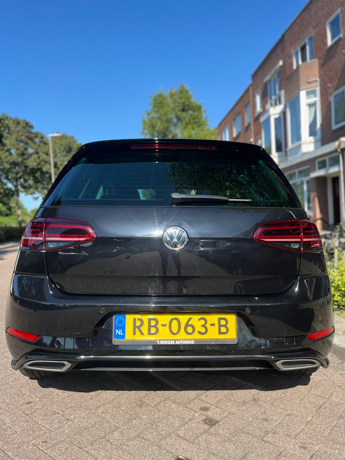 Volkswagen Golf 7.5 tdi 2017, Auto's, Voorwielaandrijving, 4 cilinders, Alcantara, Zwart