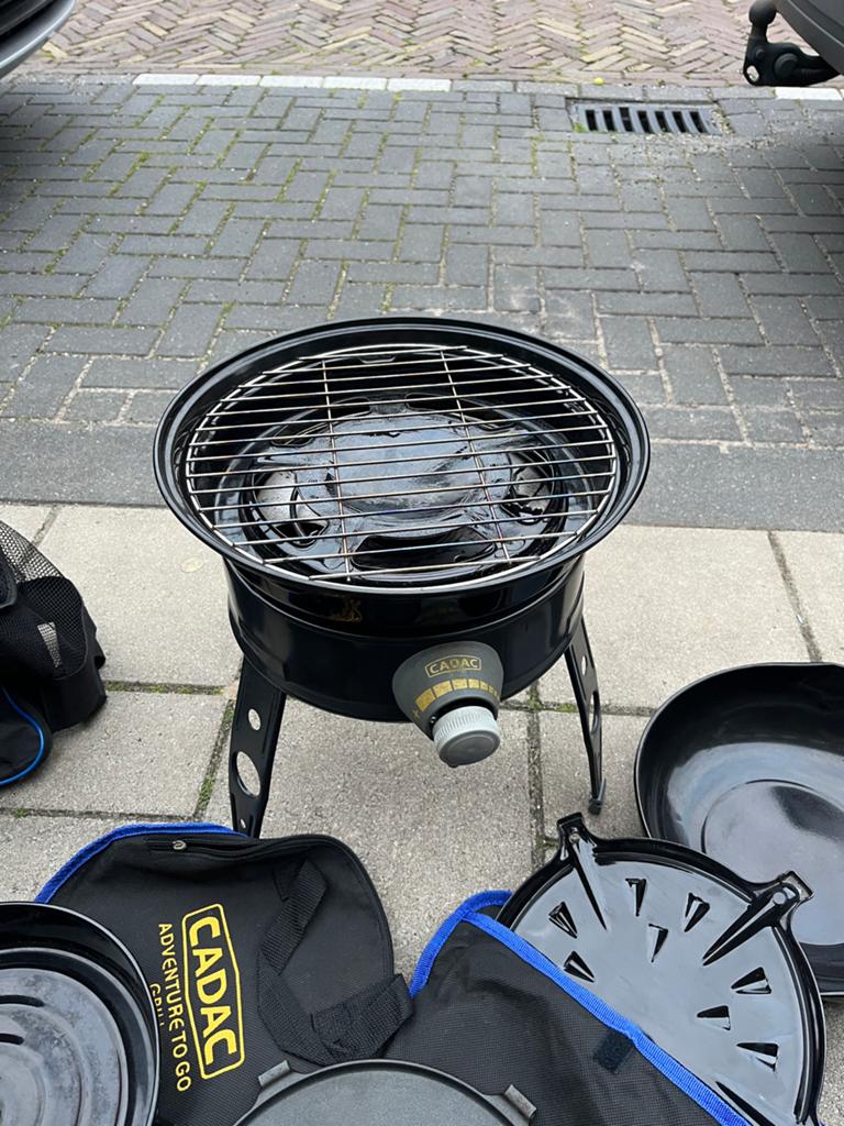 Cadac Safari Chef Gas BBQ - Compact en Veelzijdig, Ophalen, Gebruikt