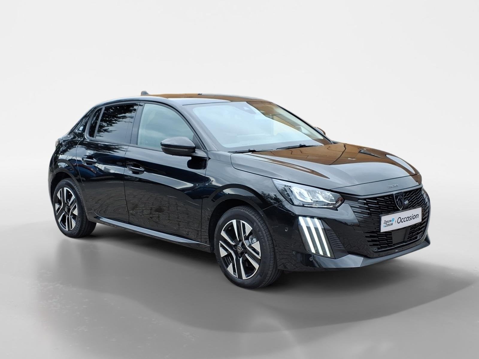 Peugeot e-208 EV Allure Avantage 51 kWh Automaat | Navigatie, Auto's, Gebruikt, 433 km, 156 pk, Leder en Stof